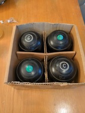Vintage Thomas Taylor Lignoid Bowls No.3 Bias "C" 5/16" Set Of 4