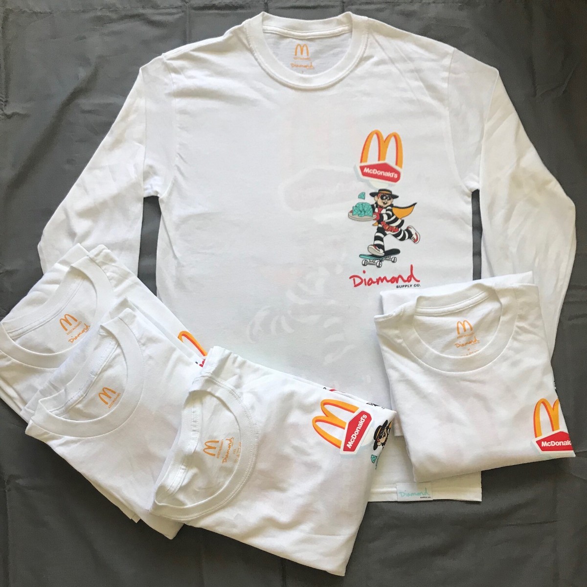 Diamond Supply Co. McDonald's ロンTシャツ　M Diamond Supply Co. McDonald's ロンTシャツ M - メルカリ