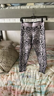 COR By Ultracor Leopard Star  Active Compression Legging L  Lilac Purple $130