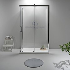 Box doccia Tre 3 Lati Trasparente Scorrevole 6 mm Varie Misure