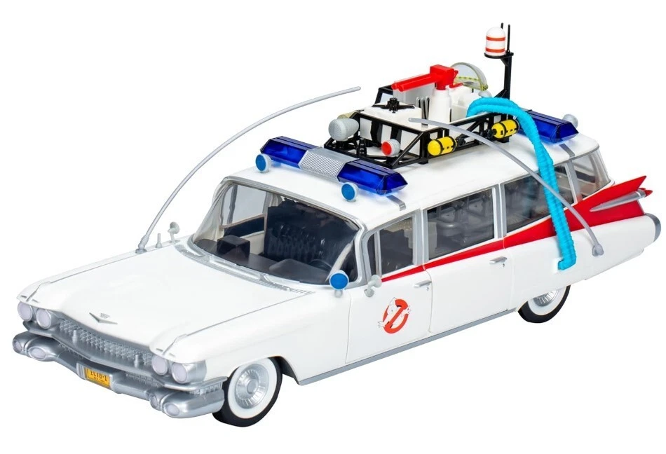 NEW Hasbro F9873 Ghostbusters PLASMA SERIES ECTO-1 (1984) Vehicle 1:18 Scale Car - Image 2 of 4