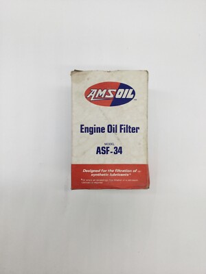 Antique Amsoil Engine Oil Filter