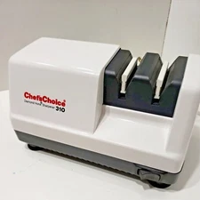 Chef's Choice Electric Knife Sharpener 310 Diamond Hone 2 Stage White Clean