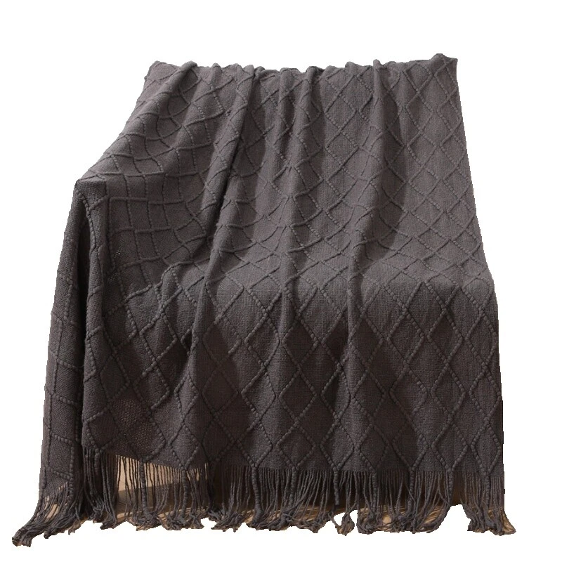 Cobertores e mantas Multicolorido Acrílico