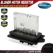 Heater Blower Fan Resistor for Nissan Micra III K12 Note E11 NE11 2003-2012 New