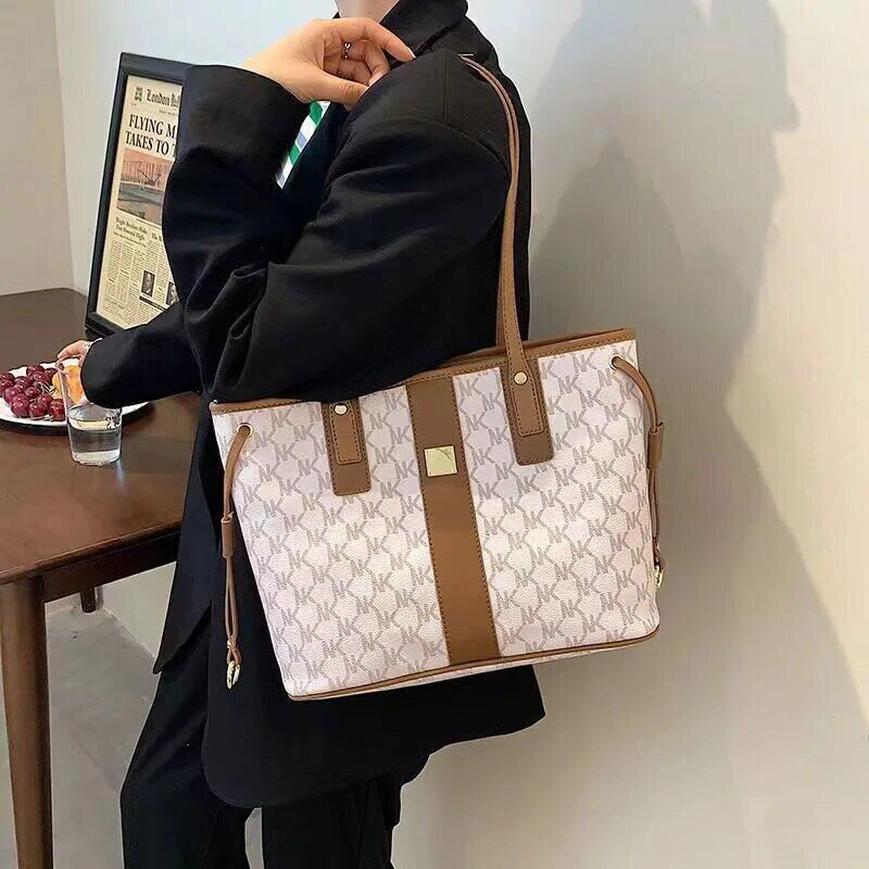 Women's Large Capacity Classic Tote Bag - Stylish Shopping Shoulder Bag-image