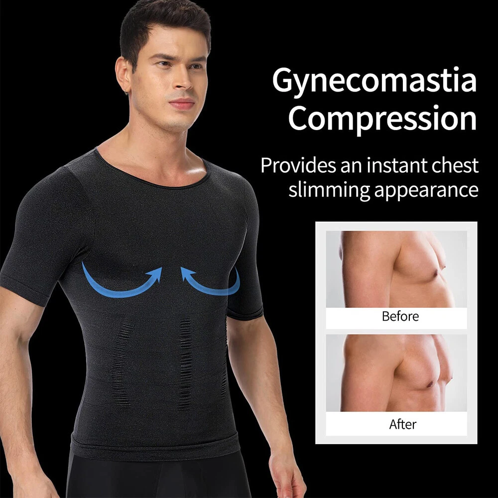 Men Fajas Para Hombres Faja Reductora De Hombres Body Abdomen Control Tee Shaper - product detail image 4
