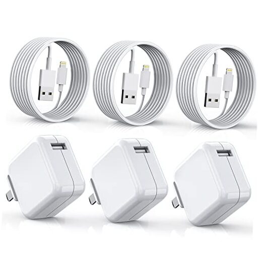 iPad Charger, iPhone Charger 【MFi Certified】 iPad Charger Cord 10 FT Charger-image