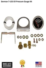 UniversalOil Pressure Gauge Kit #7-153 -Analog Display -High Quality