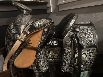 Horse Mexican Saddle / Silla De Montar Mexicana