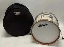 Ludwig Club Date Special Edition 18 x 15 Bass Drum Kick Drum White Marine Pearl
