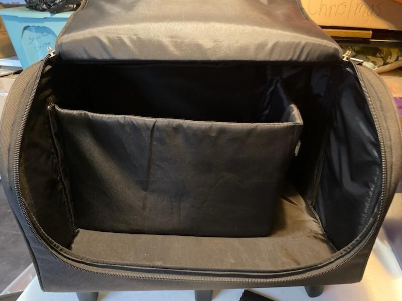 Bernina Sewing Machine Rolling Case eBay