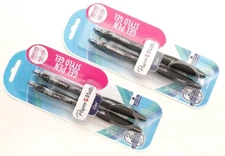 2 PACKS 4 PENS PAPER MATE® BALLPOINT GEL PEN STYLO 0.7MM MEDIUM POINT BLACK INK