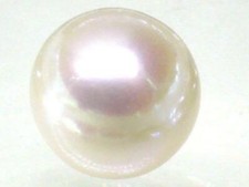 Single Loose Half Drilled Perfect Round AAA Grade 10-11mm White South Sea Pearl
