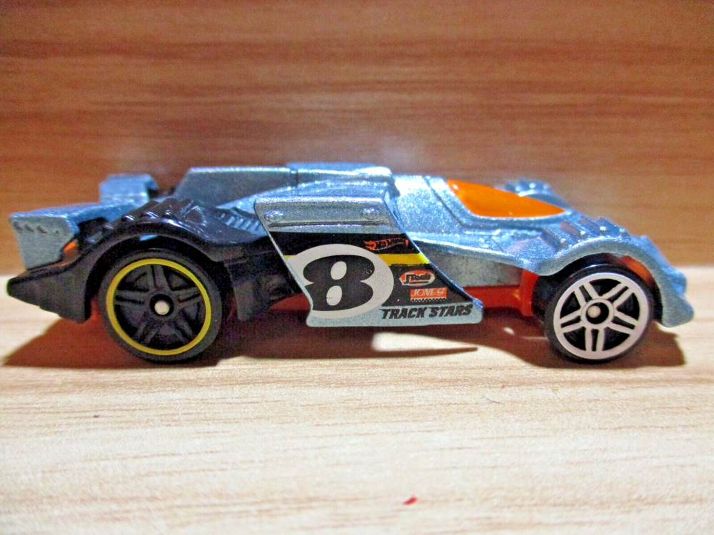 Hot Wheels Track Stars 2014 Sport Car 1:64 Scale Loose Blue Miniature Toy Car