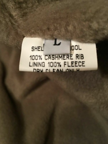 FAKE LONDON 3 LIONS PRINCE OF WALES CHECK PARKA - VINTAGE - SIZE L - Picture 7 of 7