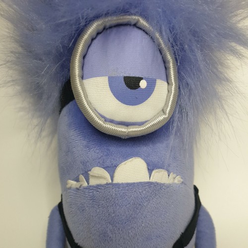 purple minion plush toy