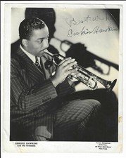 Erskine Hawkins Signed 8 x 10 Photo 1940s / Jazz Trumpeter Autographed