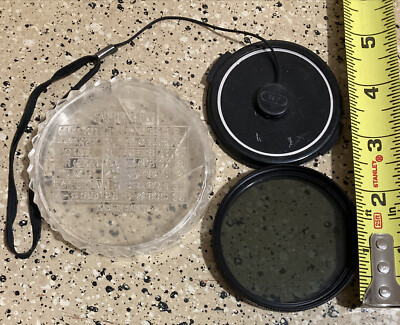 Hoya 62mm PL Polarizing Filter with Case AND CAP FACTOR GUIDE JAPAN