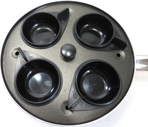 Vtg Farberware Poached Egg Pan or Steamer Steamed Dumplings VERY GOOD Condition