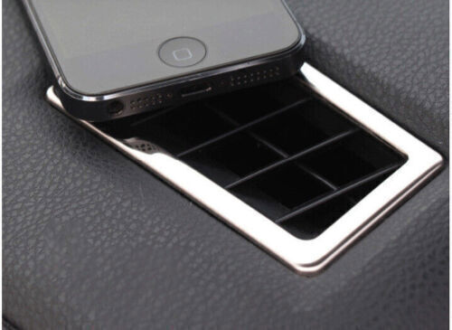 For Toyota Corolla 2014-2019 Outlet Vent Trim Chrome Steel Dashboard L&R Air 2PC - Picture 4 of 5