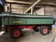 Welger Gummiwagen, 3 Seitenkipper, Baujahr 1977, guter Zustand