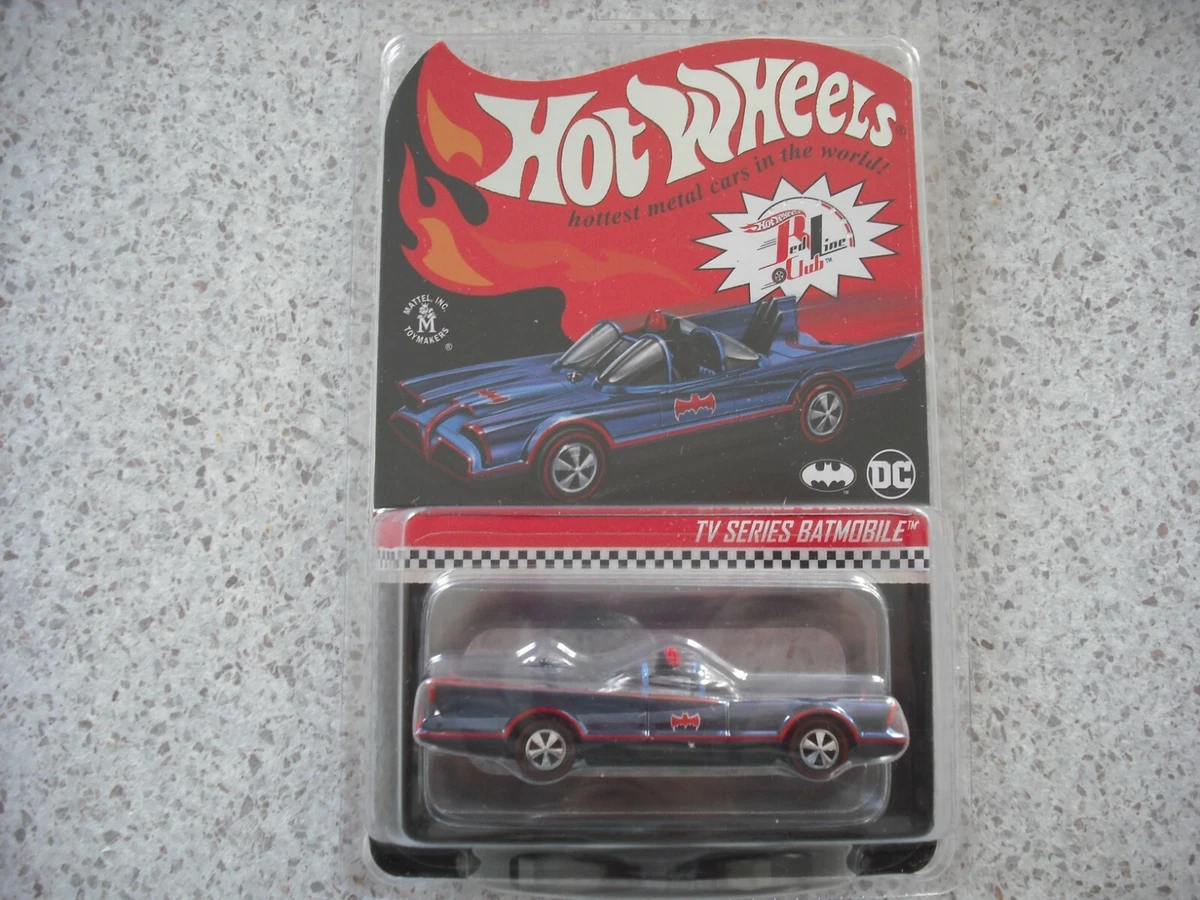 Batman Hot Wheels Red Line Club Diecast Cars, Trucks & Vans for