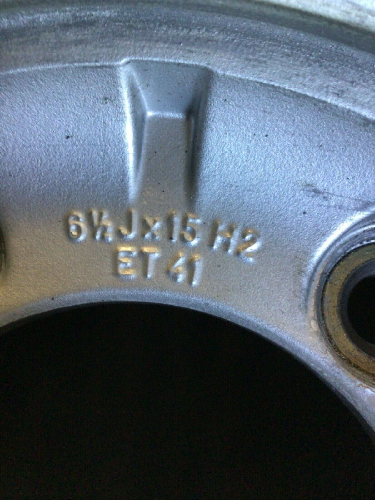 BENTLEY TURBO R EIGHT 15 ALLOY WHEEL UR27500 6.5J x15 H2 ET41 X 1 #1 NO TIRE