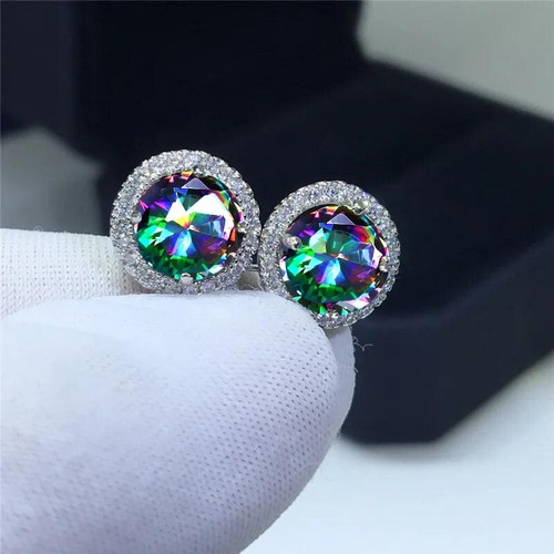 Minimalist Amethyst Birthstone Earrings – Men’s Classic Valentine Gift - Picture 26 of 26