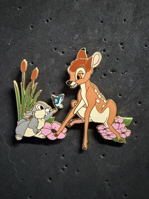 Disney Auctions Bambi Thumper With Bird Pin LE 250