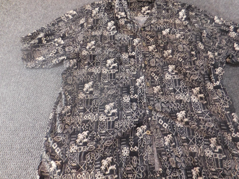 Vintage Ocean Pacific Mens Shirt 2XL XXL Hawaiian Sport Floral Classic - Image 2 of 4