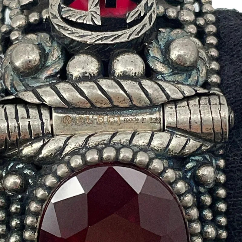 Gucci Bracelet Interlocking Flower Bangle 17 Ston… - image 10