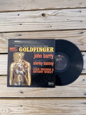 James Bond 007 Goldfinger OST  Vinyl LP Record Soundtrack Album VTG 1964 (VG)