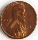 1940 Lincoln Wheat Cent GEM BU RED+Uncirculated 1c Coin Nice Luster Free Post