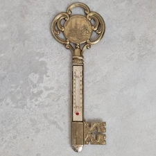 Vintage Souvenir Thermometer Key St Louis Cathedral French Quarter New Orleans