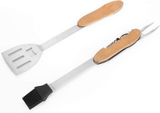 Set Di Utensili Da Barbecue Pieghevoli Multifunzionali, Portatili, Staccabili, p