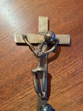 Folk Art Sculpture Of The  Crucifixion Of Jesus Christ