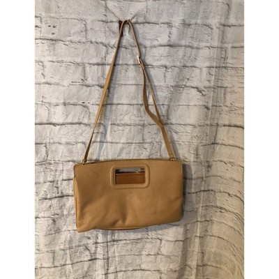NWOT Viola Castellani Tote Crossbody Leather Ciao Savana tan Cream Bag Purse