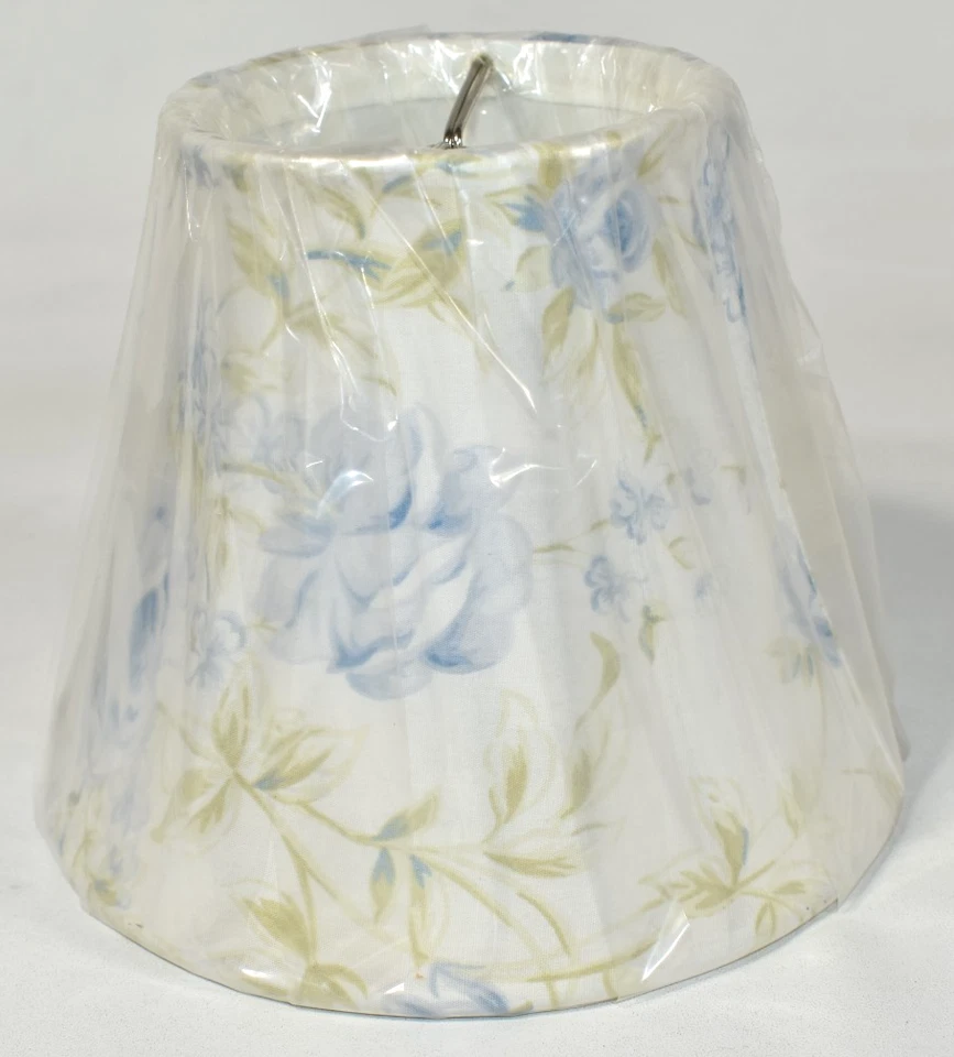 Candelabro Simply Shabby Chic azul rosa britânica pequeno 5" clipe na sombra - Imagem 4 de 4