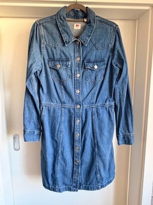 Jeanskleid Flynn Western Indigo Levi´s Gr. M - NEU -