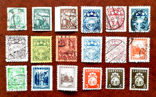 Alte Briefmarken Sammlung Lettland 1919-