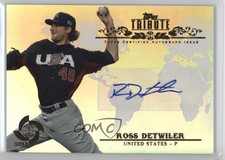 2013 Topps Tribute WBC Auto Ross Detwiler #WTA-RDE2 Auto 0v1