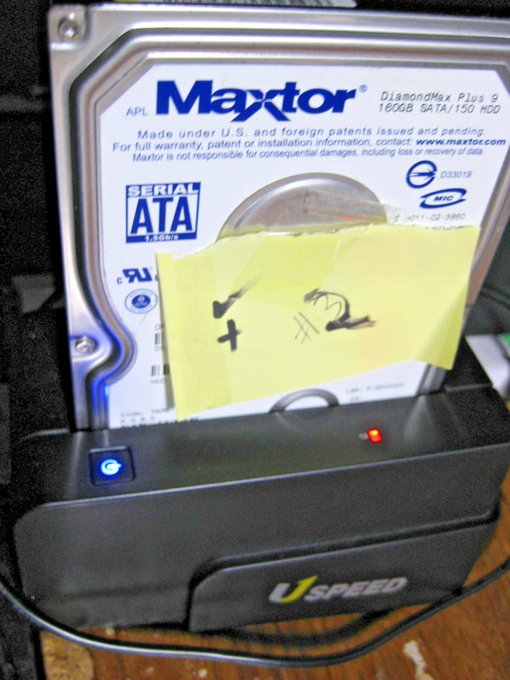 Maxtor DiamondMax Plus 9 160 GB Sata/150 3.5'' Internal Hard Drive, GREAT! - Image 2 of 4