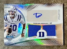 2025 Bowman U Best DARIAN MENSAH DRA-DME Prospect Dual Relic Auto Refractor Card