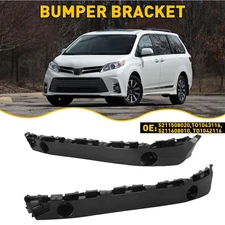 Front Left+Right Bumper Retainer Brackets For Toyota Sienna 2011-2020 Set of 2