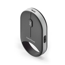 Mini Wireless Mouse Portable Silent Optical Slim USB Receiver Laptop White