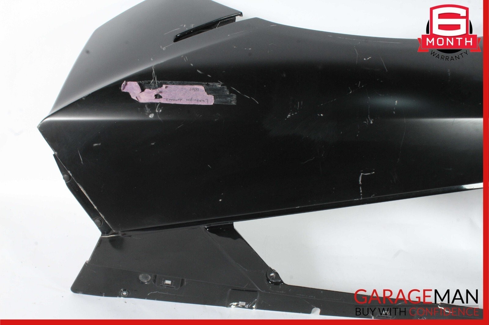 12-16 Lamborghini Aventador Rear Left Driver Side Quarter Panel Cover Black OEM