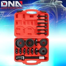 Front Wheel Drive Bearing Press kit Removal & Installtion Puller Tool Set 19Pcs
