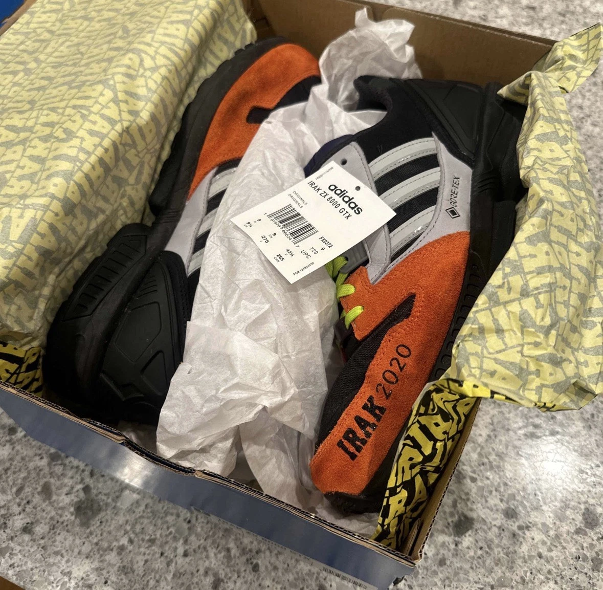 Las mejores ofertas en adidas IRAK x ZX 8000 GTX A-ZX Series