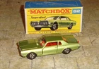 MERCURY COUGAR CAR  No62  - MATCHBOX LESNEY SUPERFAST - BOXED